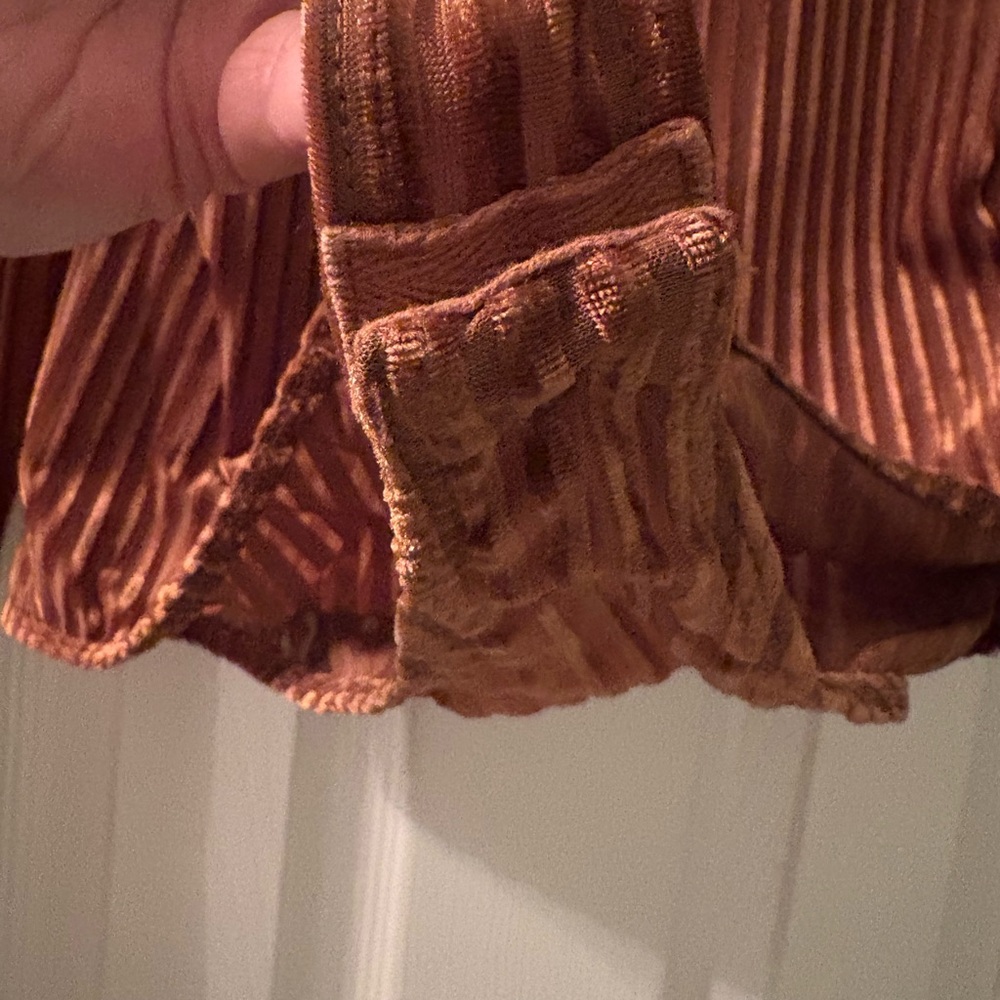 Sophie Rue Copper Ribbed Bodysuit - Picture 6 of 7